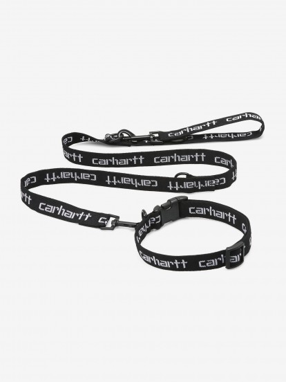 Coleira Carhartt Script Dog Leash & Collar