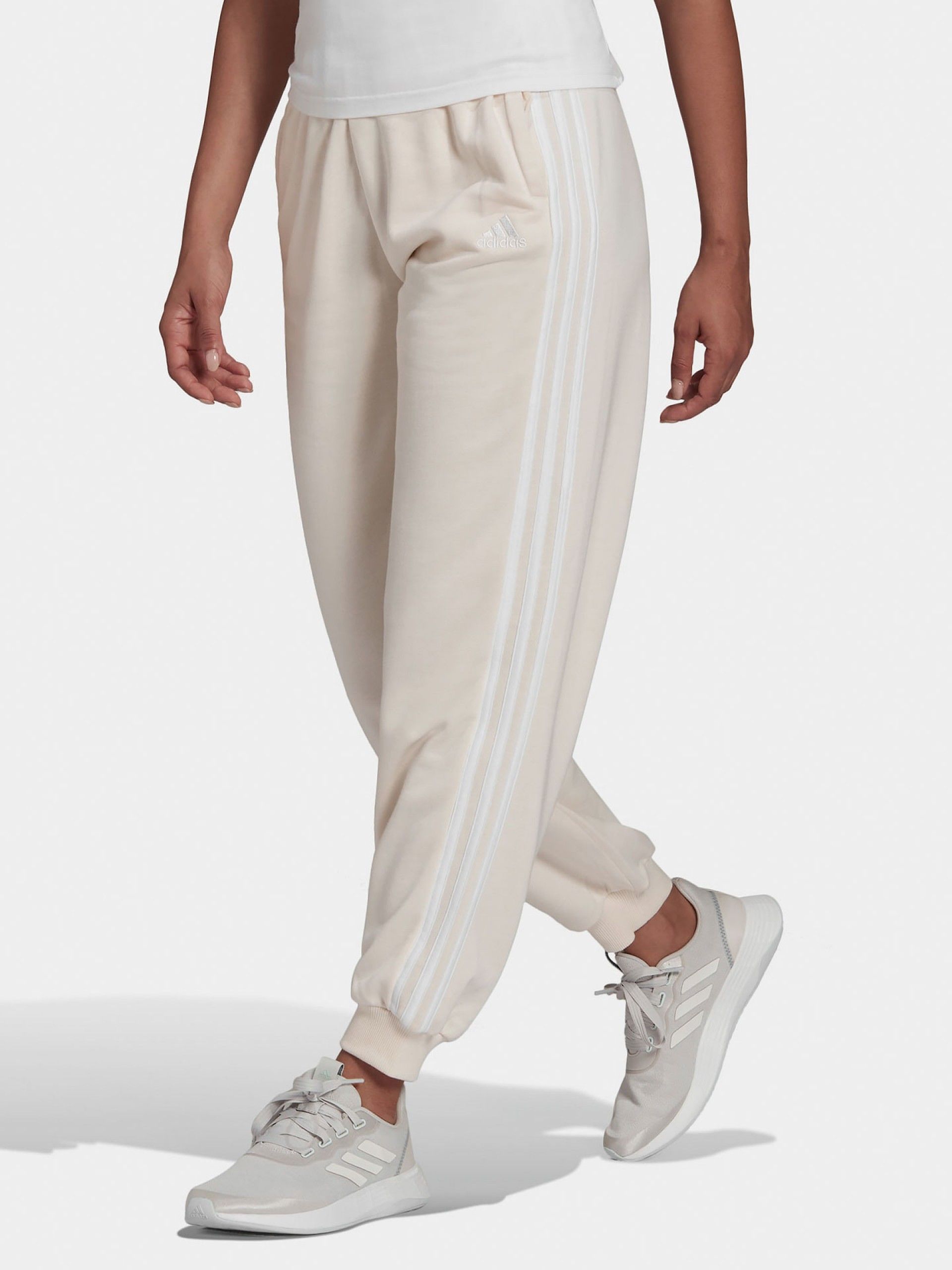 Calças Adidas 3-Stripes Studio Lounge Essentials