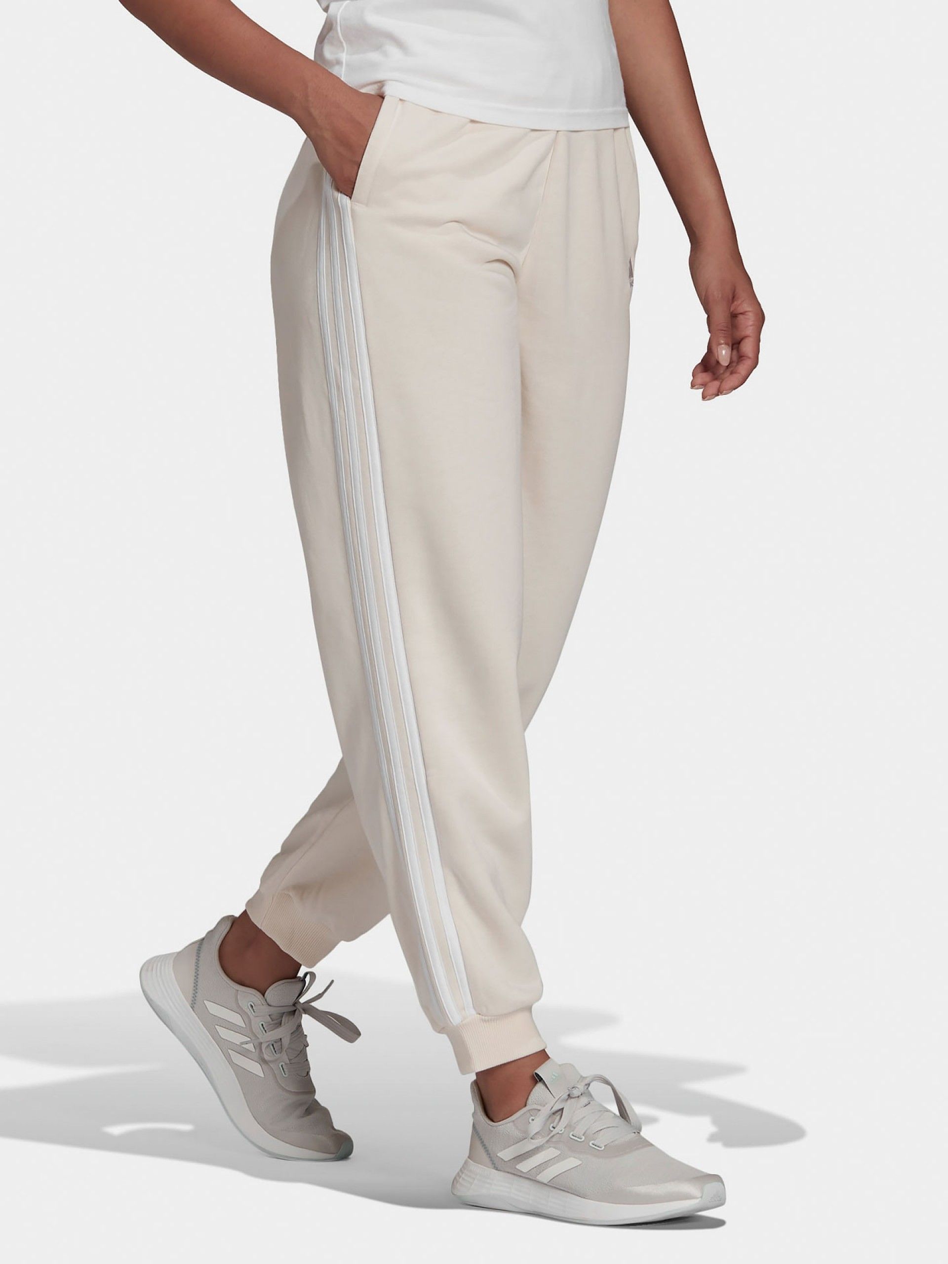 Calças Adidas 3-Stripes Studio Lounge Essentials