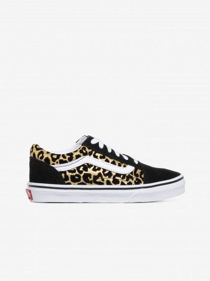 Vans Uy Old Skool (Flocked Leopard) Sneakers