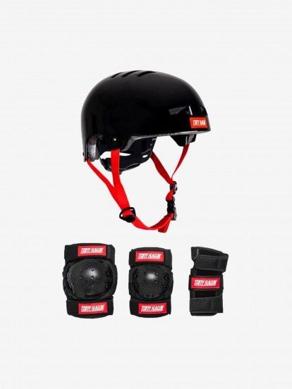 Tony Hawk Set Helmet & Padset Safety Gear