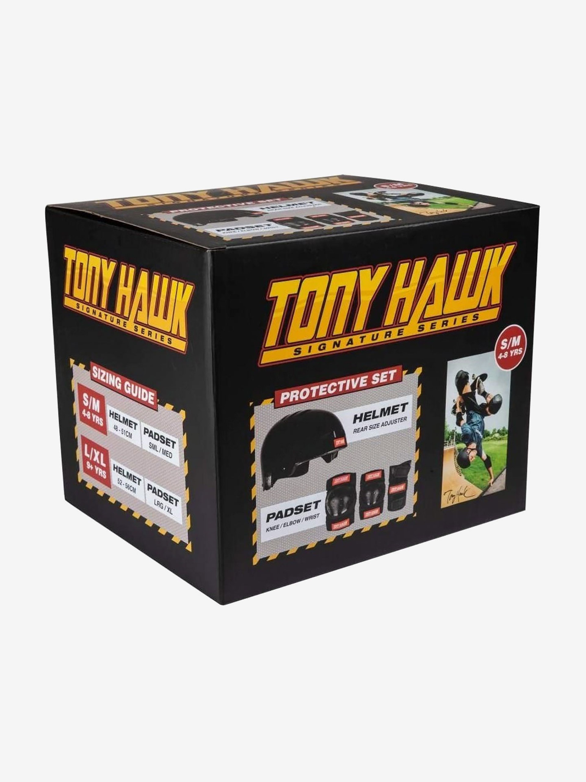 Kit de Protección Tony Hawk Set Helmet & Padset