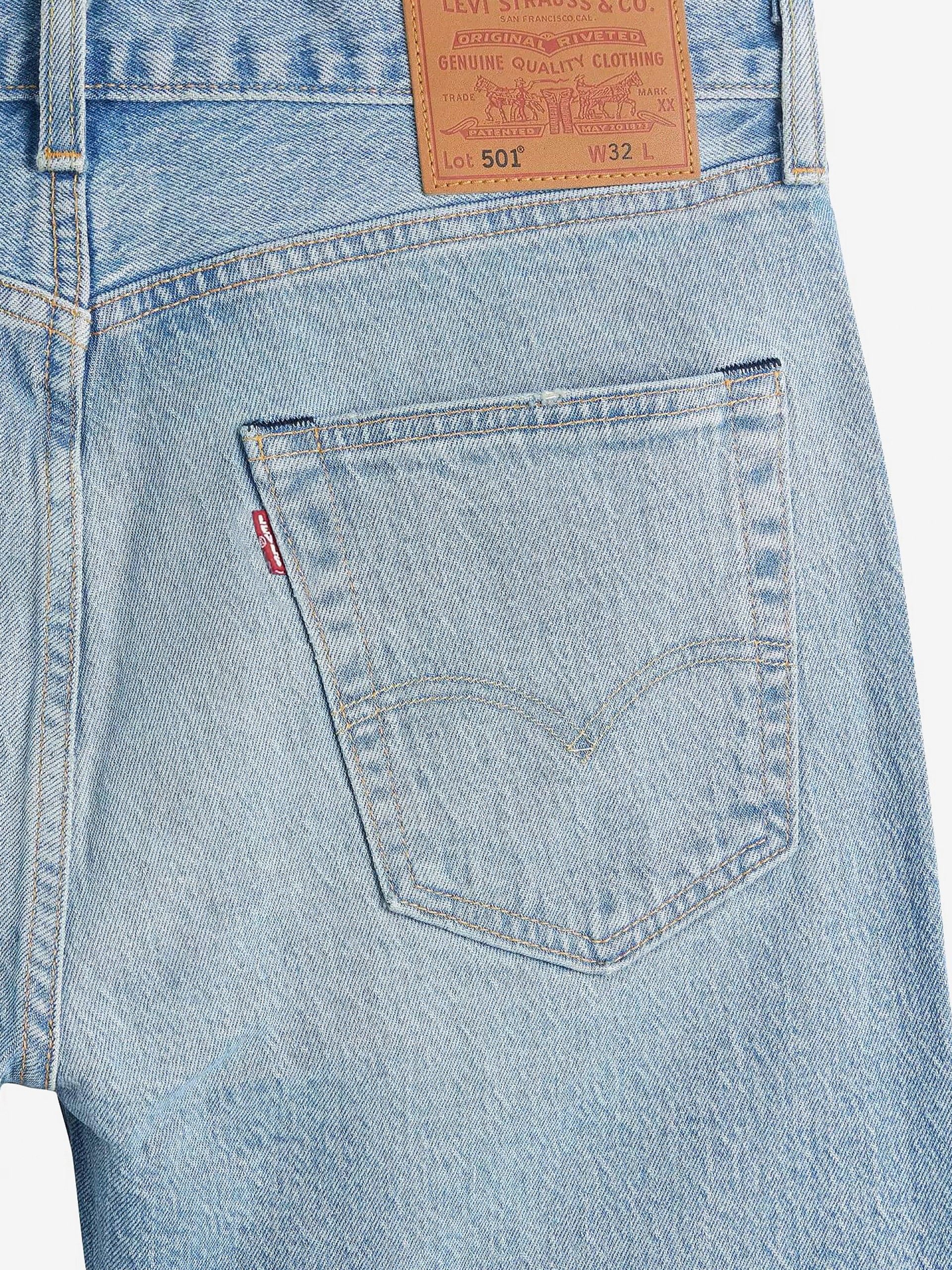 Pantalones Cortos Levis 501 Hemmed