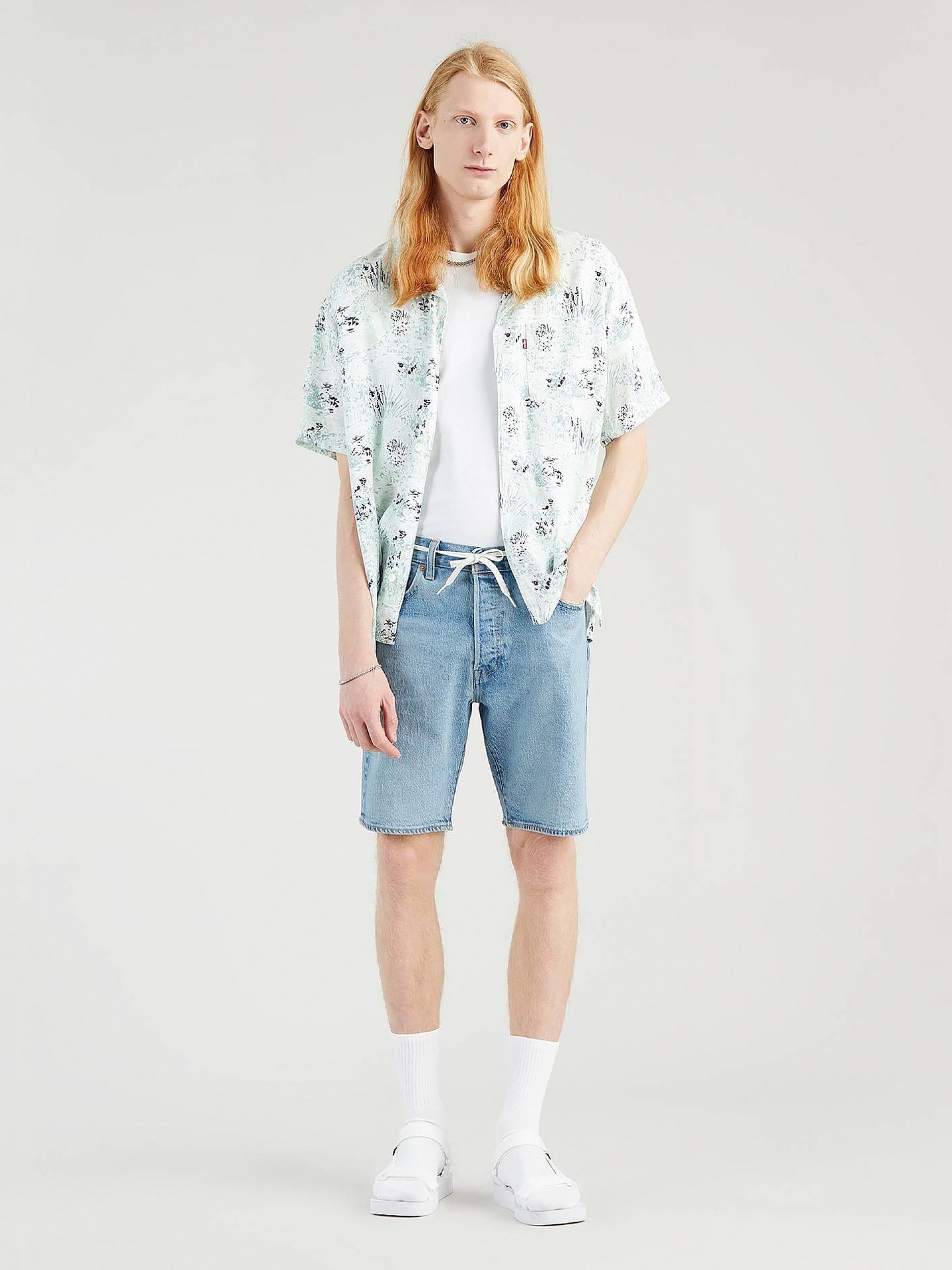 Pantalones Cortos Levis 501 Hemmed