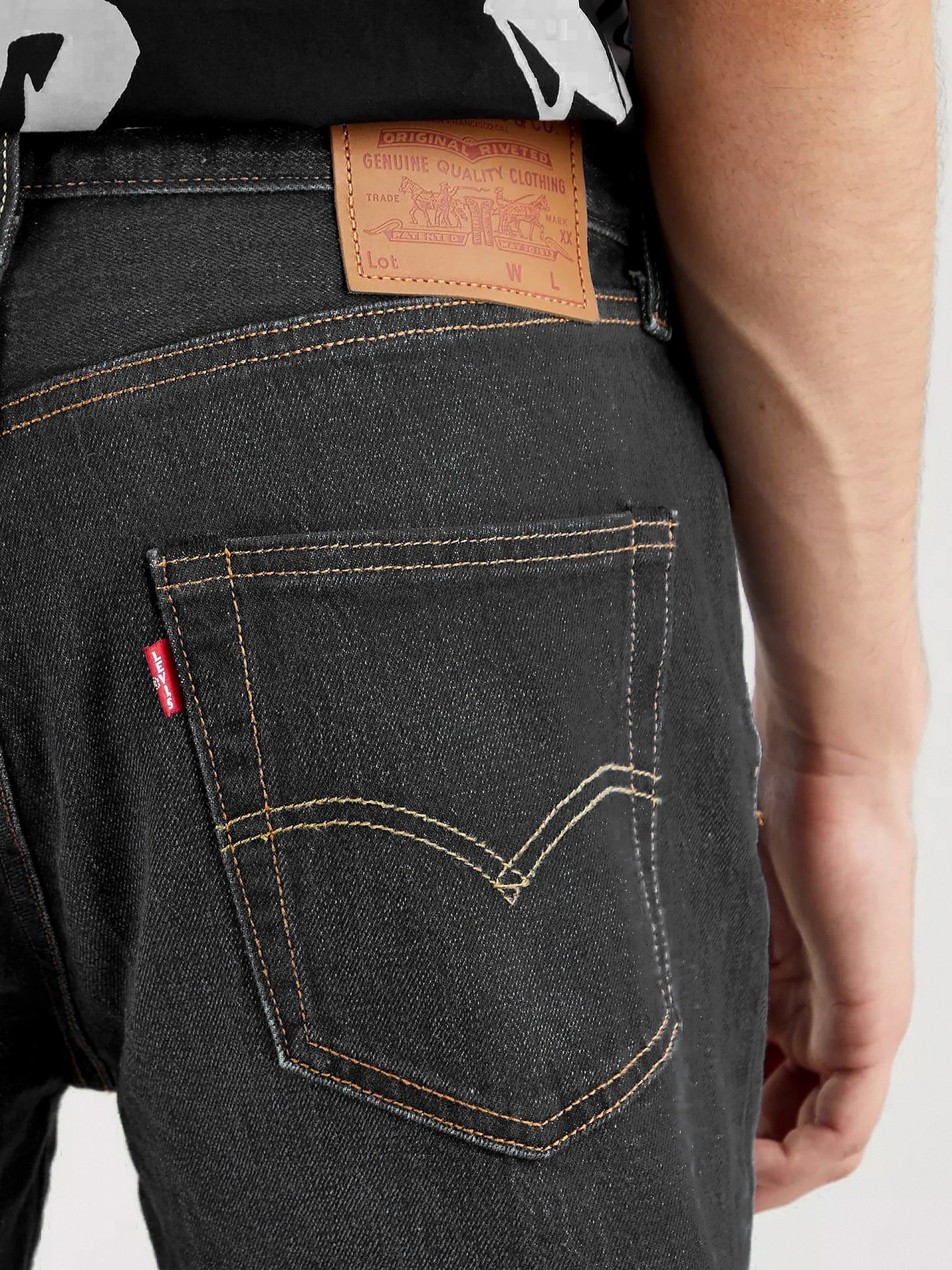 Calções Levis 501 Hemmed