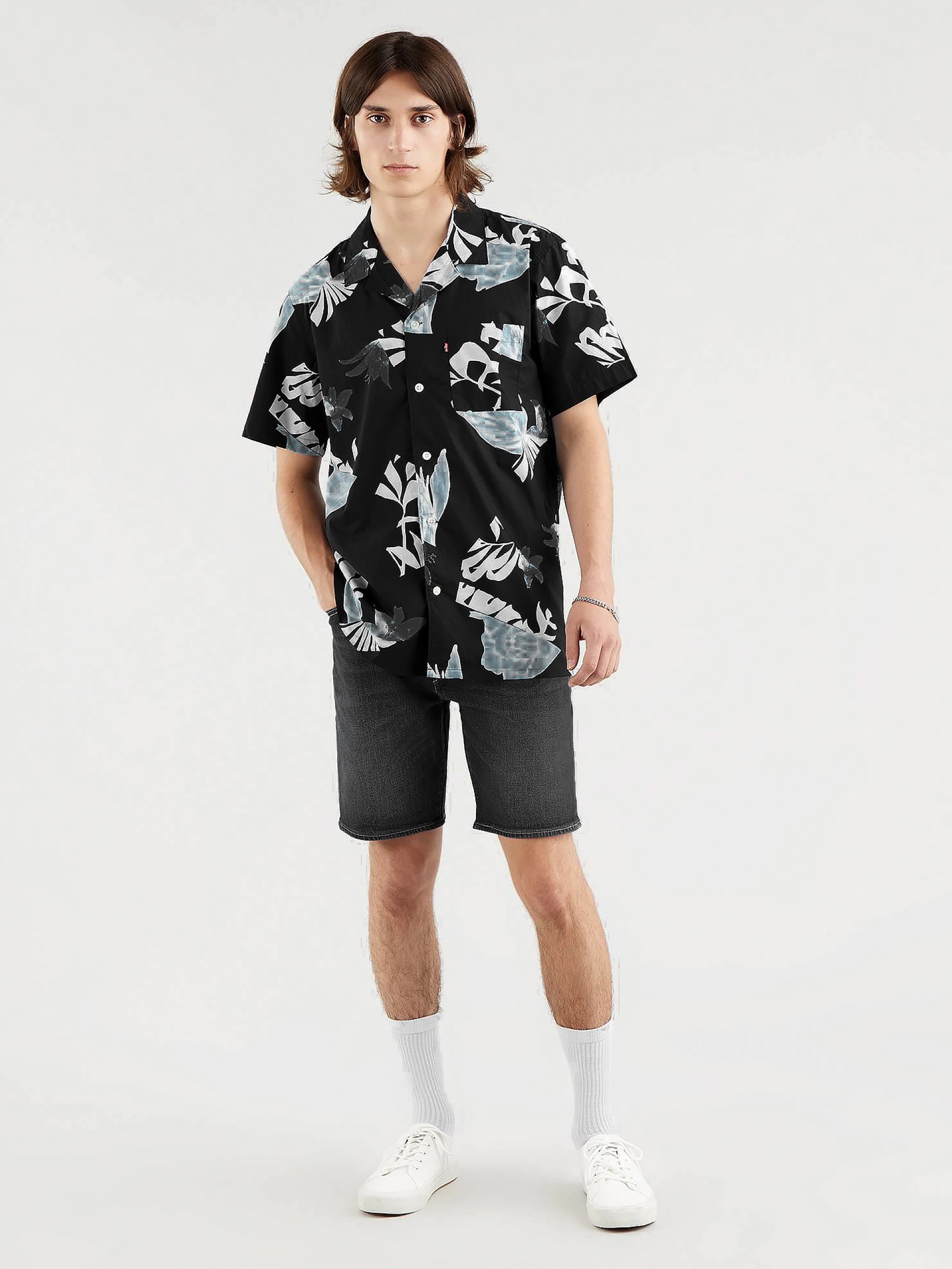 Calções Levis 501 Hemmed