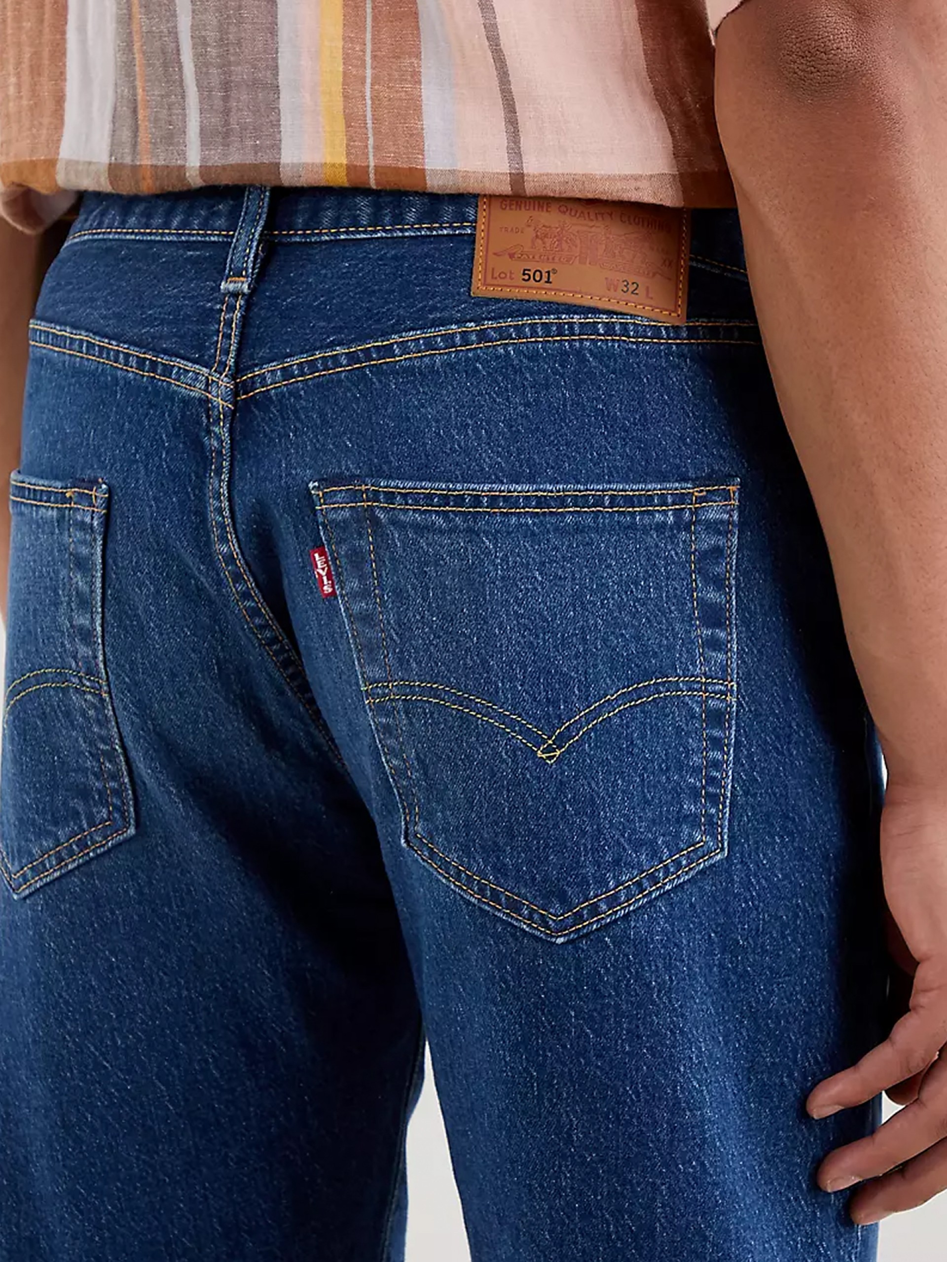 Pantalones Cortos Levis 501 Hemmed