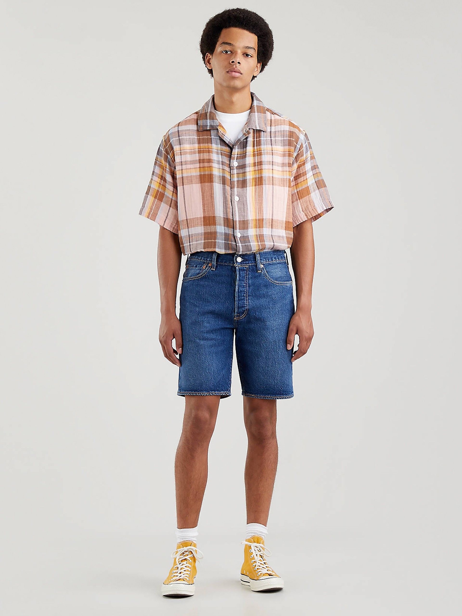 Pantalones Cortos Levis 501 Hemmed