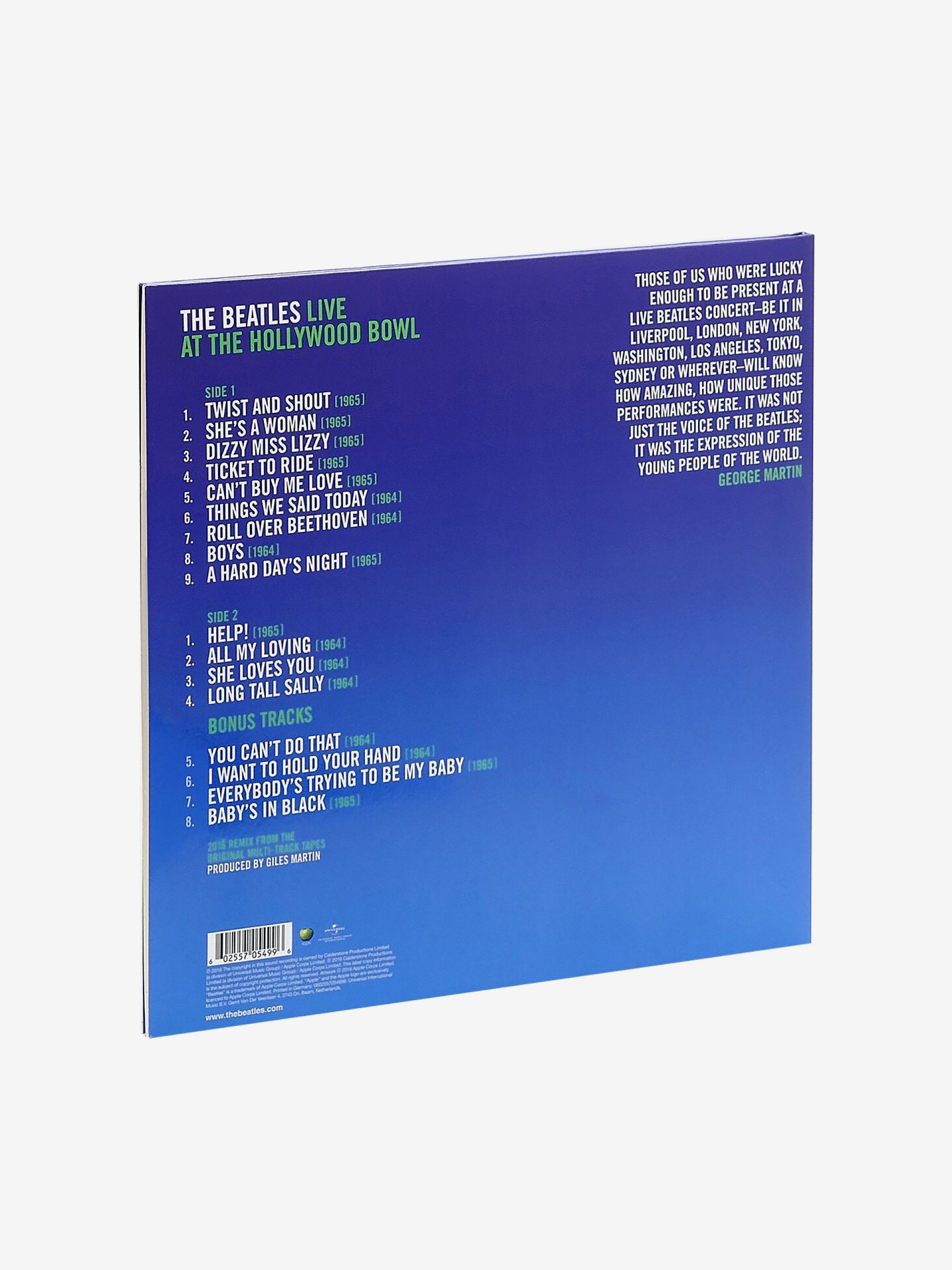 Disco de Vinilo The Beatles - Live At The Hollywood Bowl