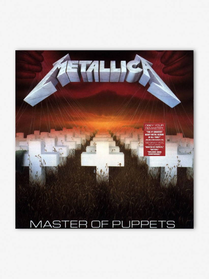 Disco de Vinil Metallica - Master Of Puppets - 2017 Remaster