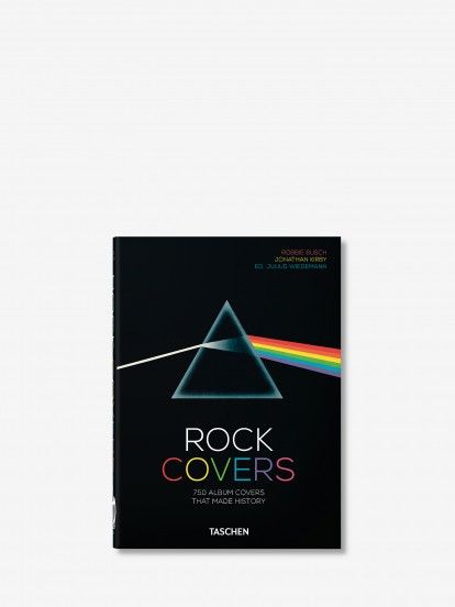 Livro Julius Wiedemann, J. Kirby & Robbie Busch - Rock Covers 40th Anniversary Edition