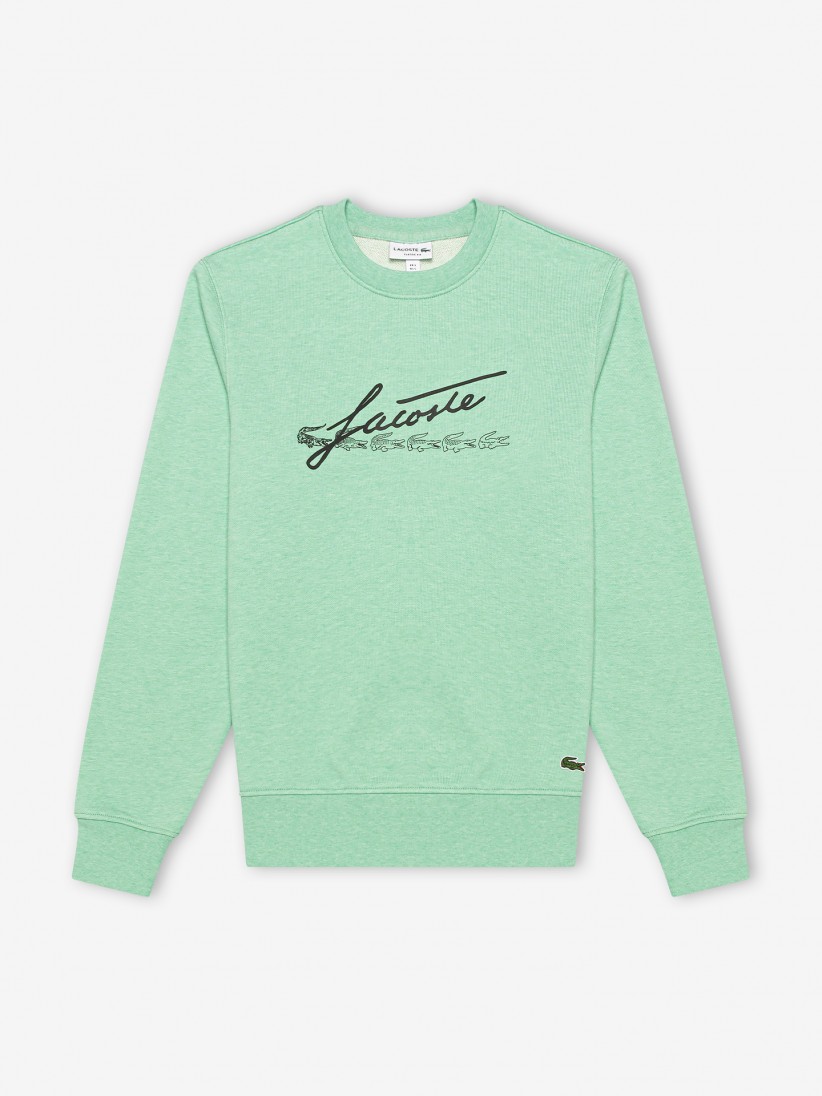 lacoste signature sweater