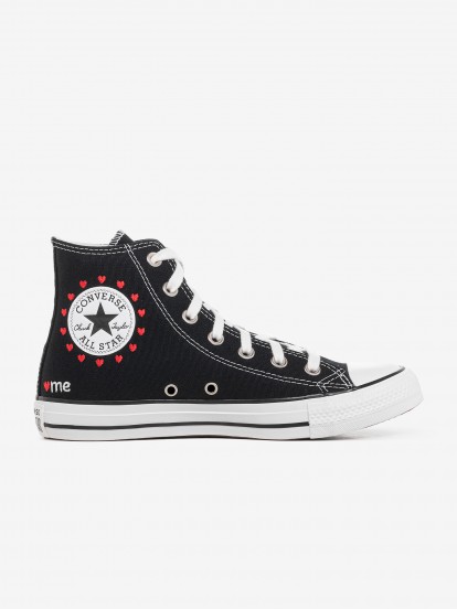 Converse Chuck Taylor All Star Embroidered Hearts Sneakers