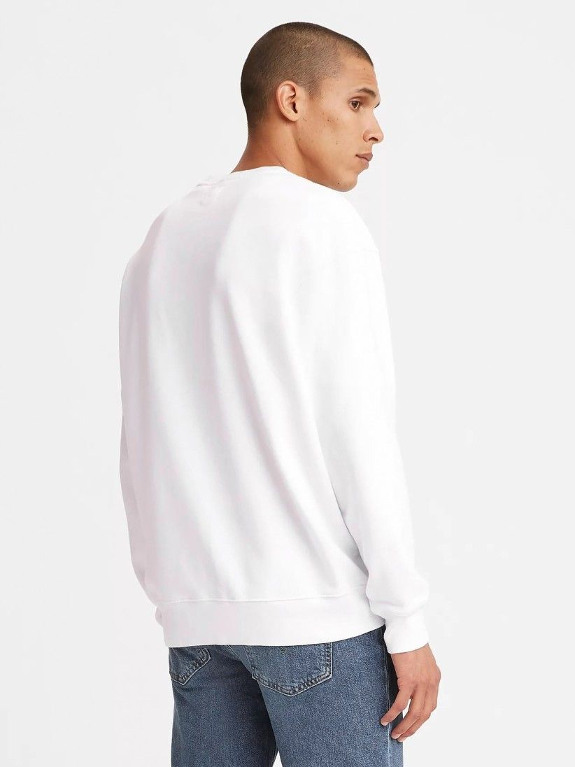 Levis Brand Relaxed Graphic Crew Sweater