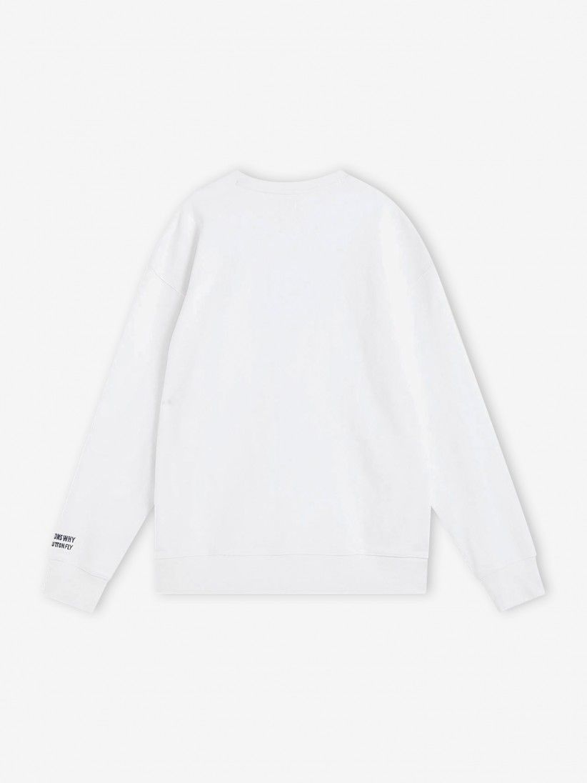 Levis Brand Relaxed Graphic Crew Sweater