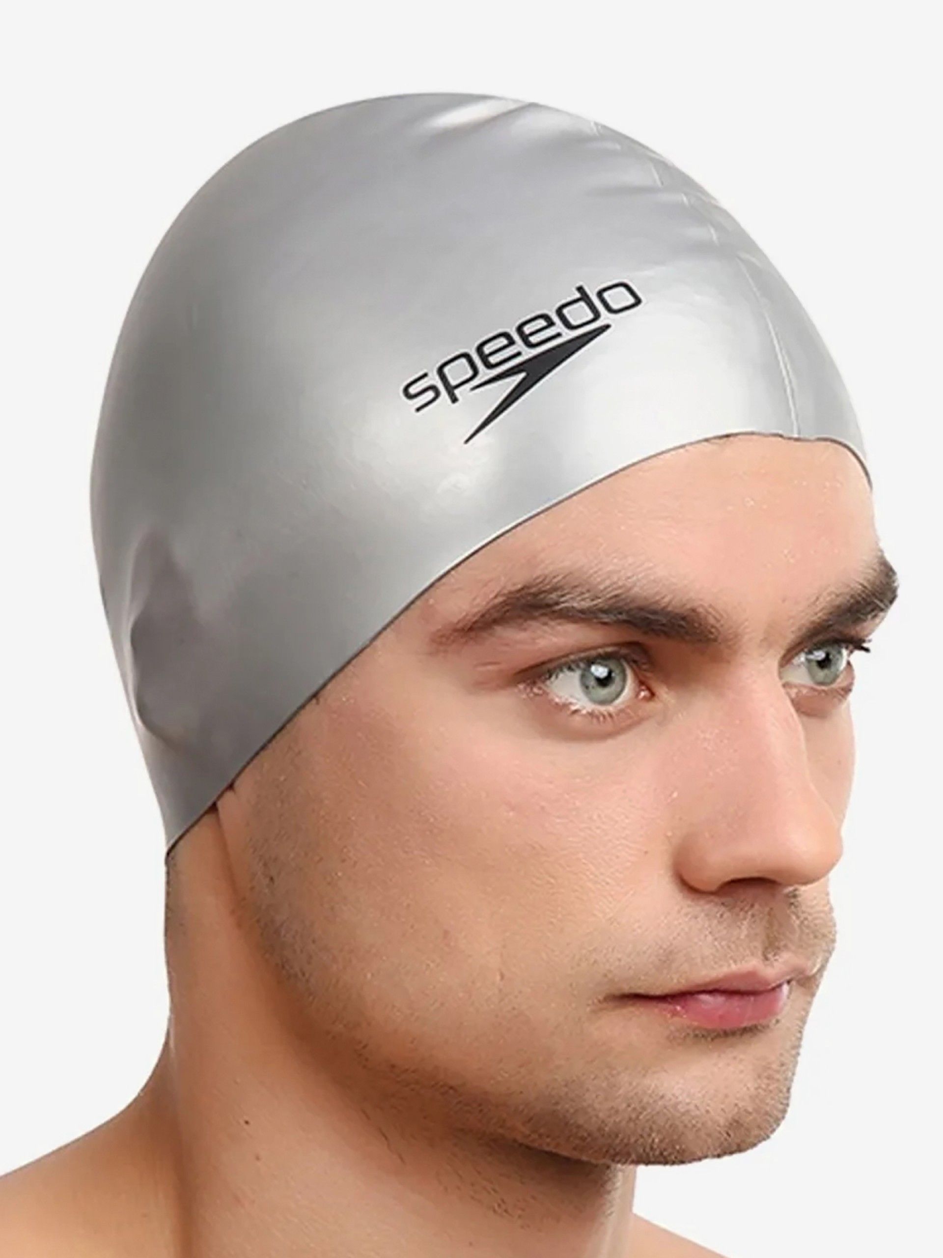 Speedo Plain Flat Silicone Swimming Cap