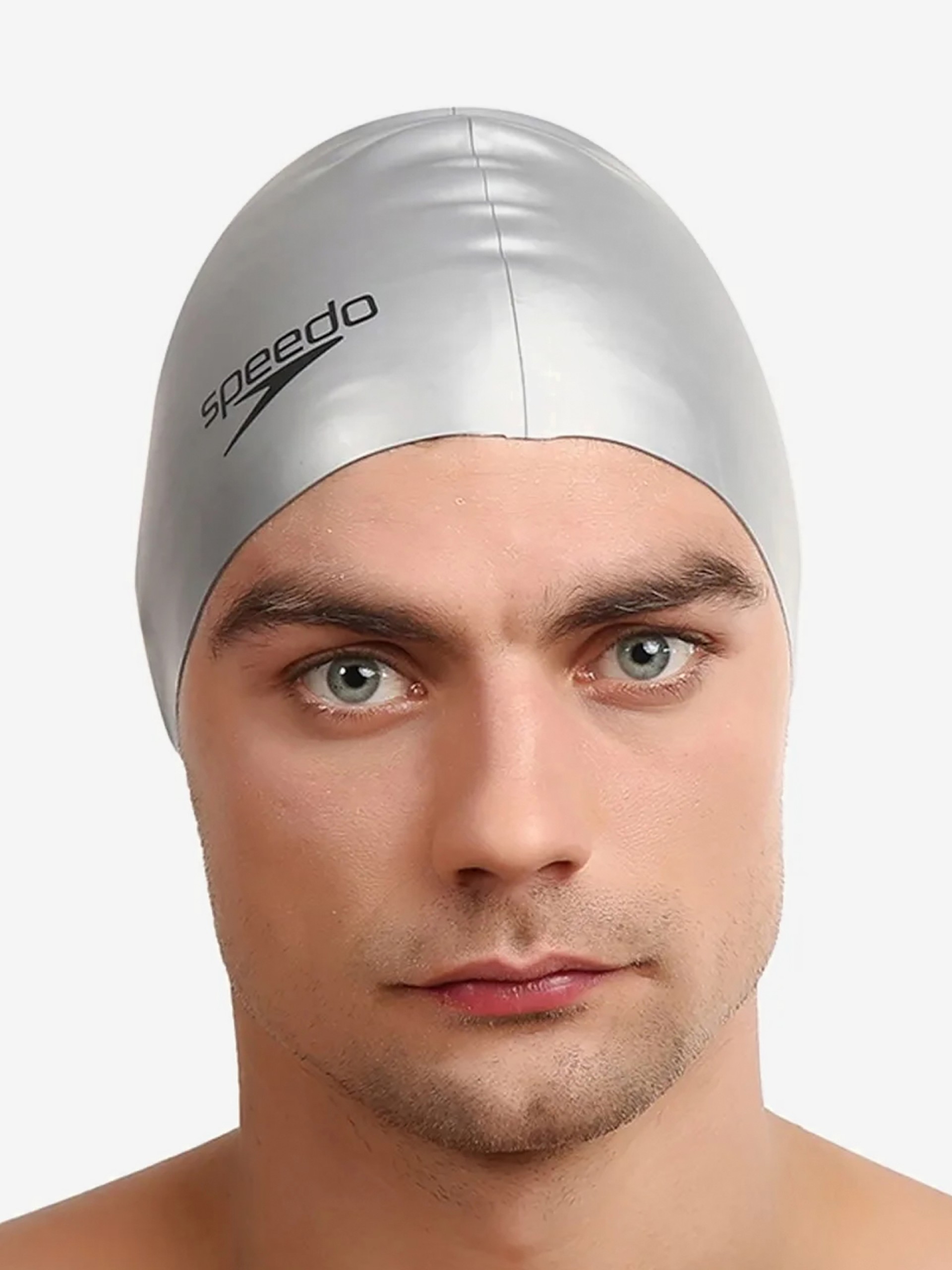 Speedo Plain Flat Silicone Swimming Cap