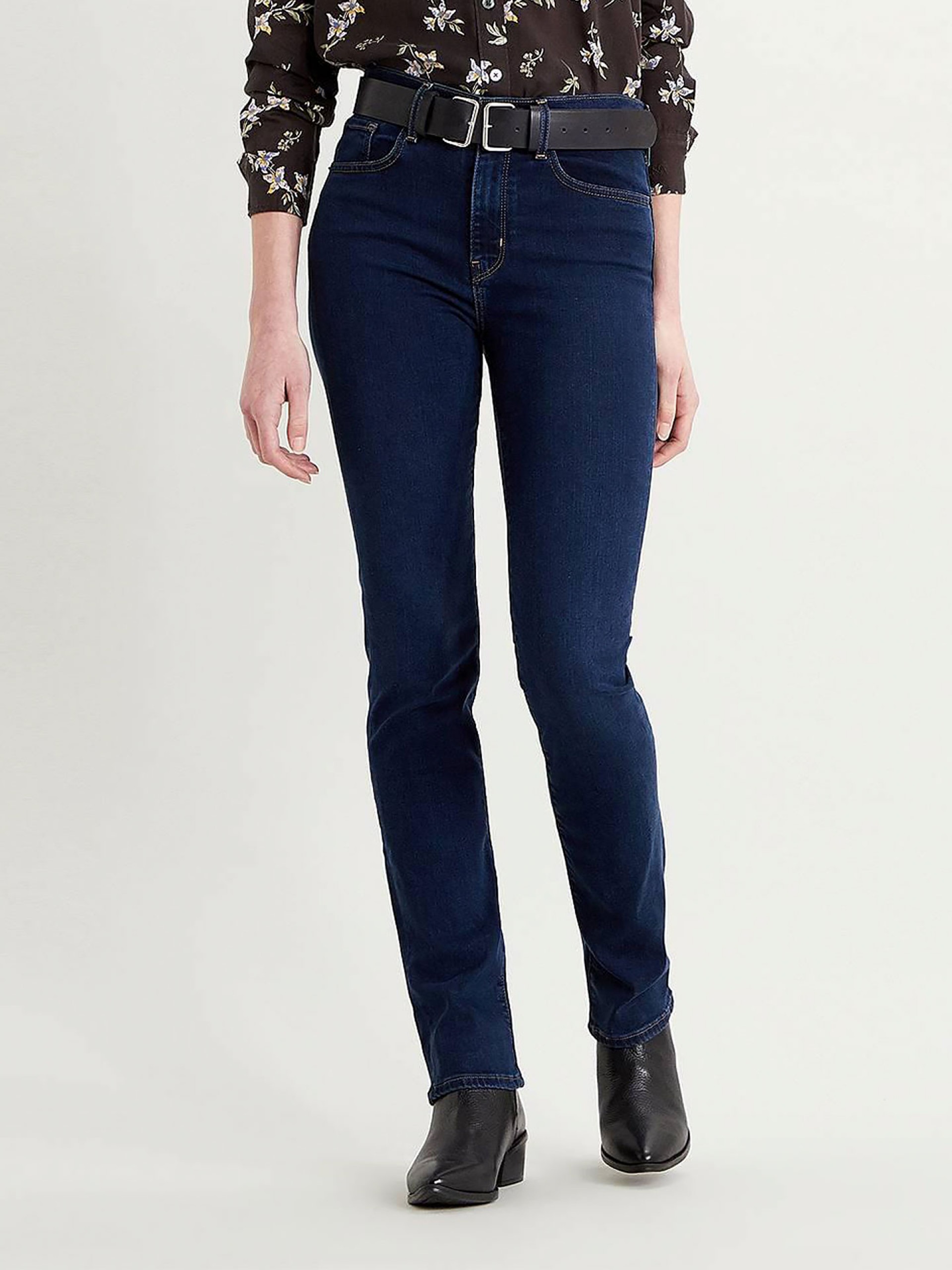 Levis 724 High Rise Straight Jeans