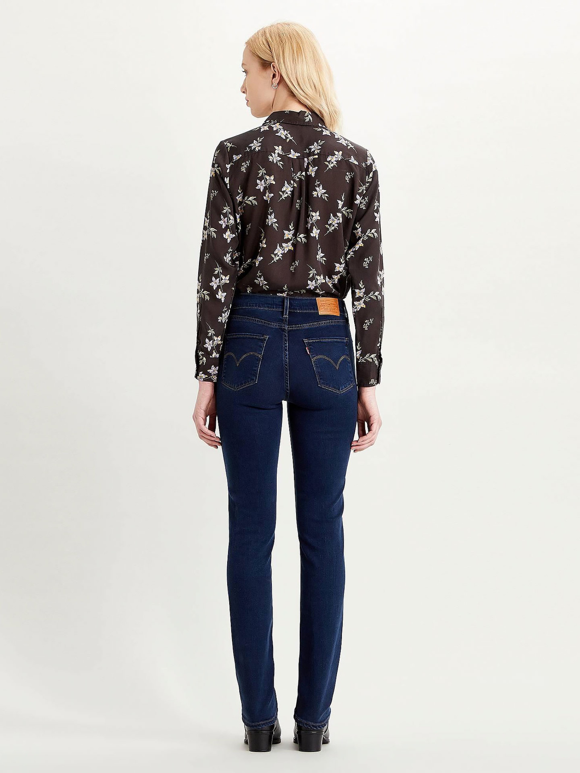 Levis 724 High Rise Straight Jeans