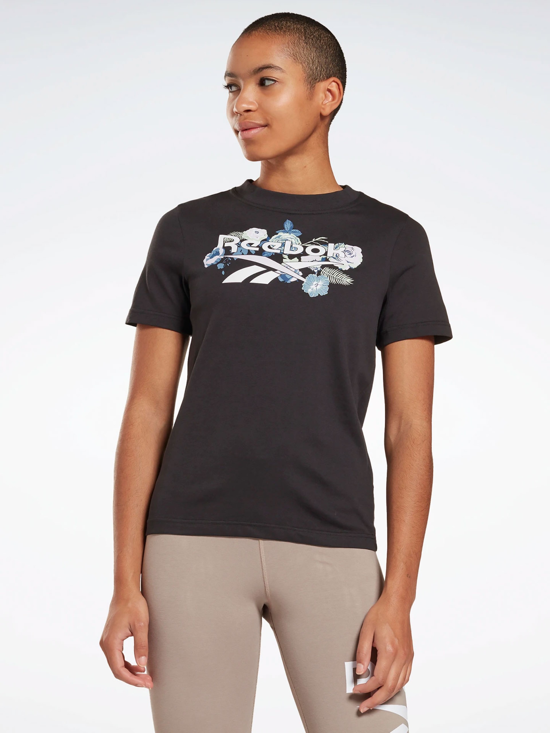 T-shirt Reebok Yoga Floral
