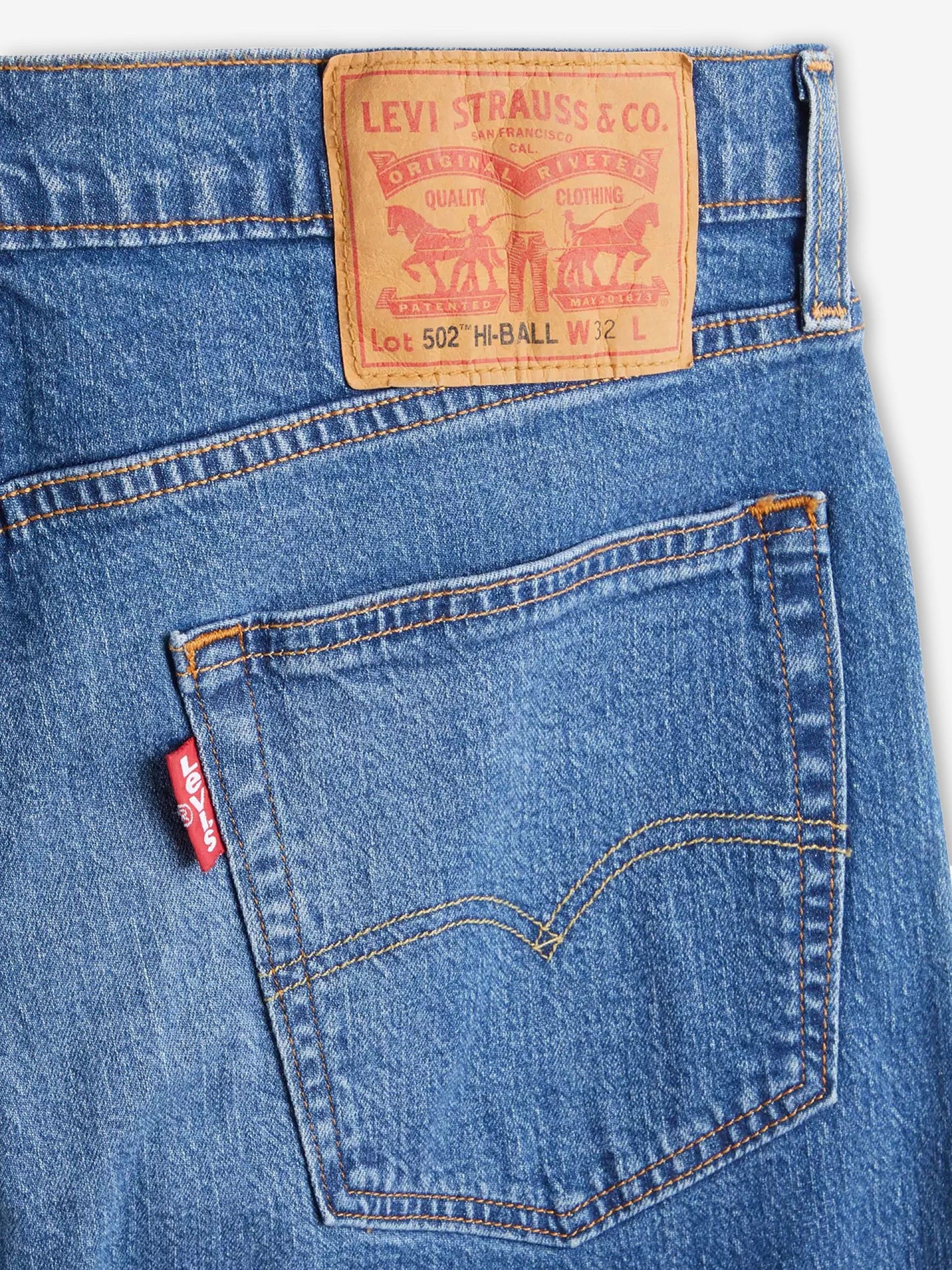 Levis 502 Taper Hi Ball Jeans