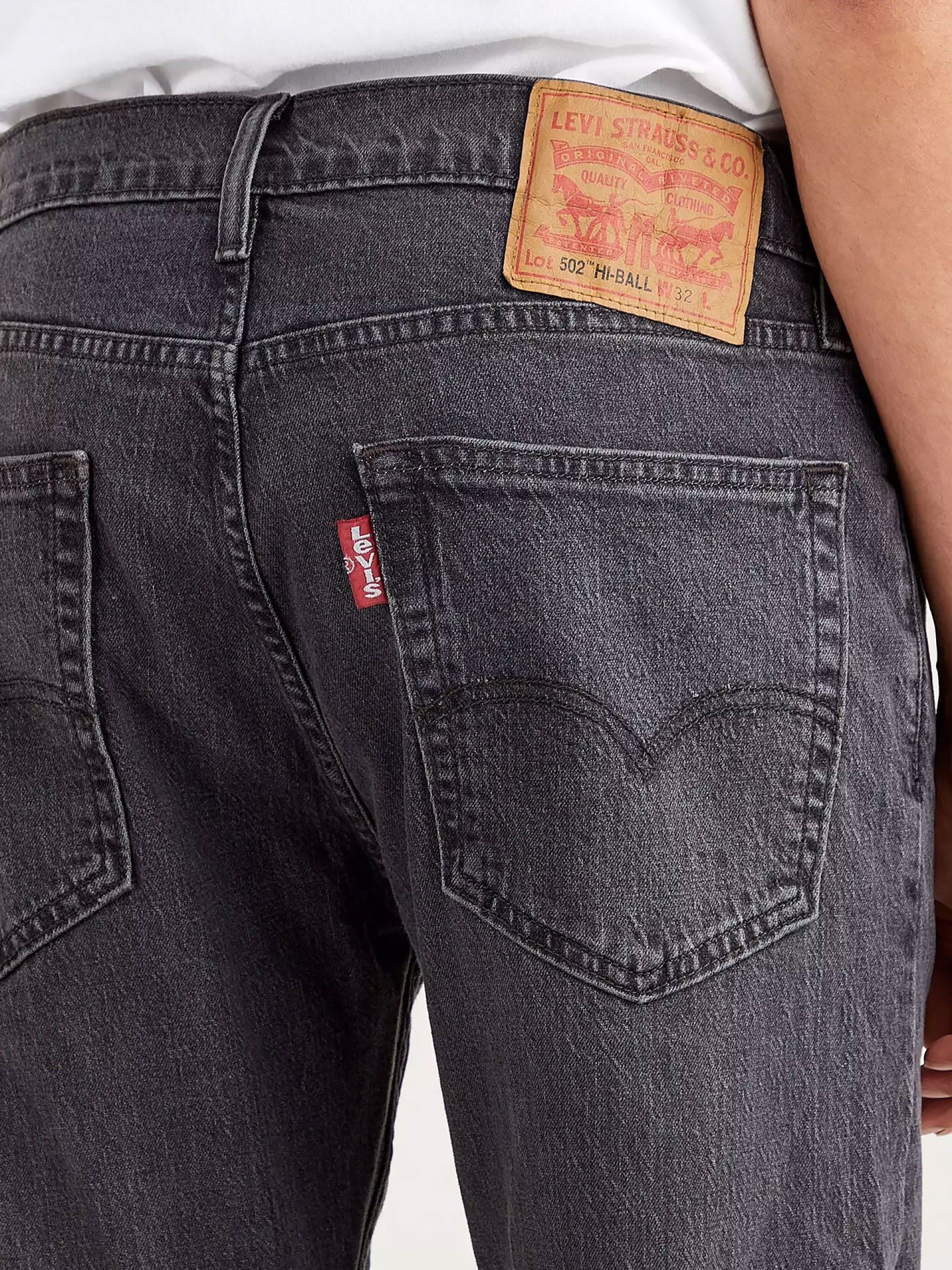Pantalones Vaqueros Levis 502 Taper Hi Ball
