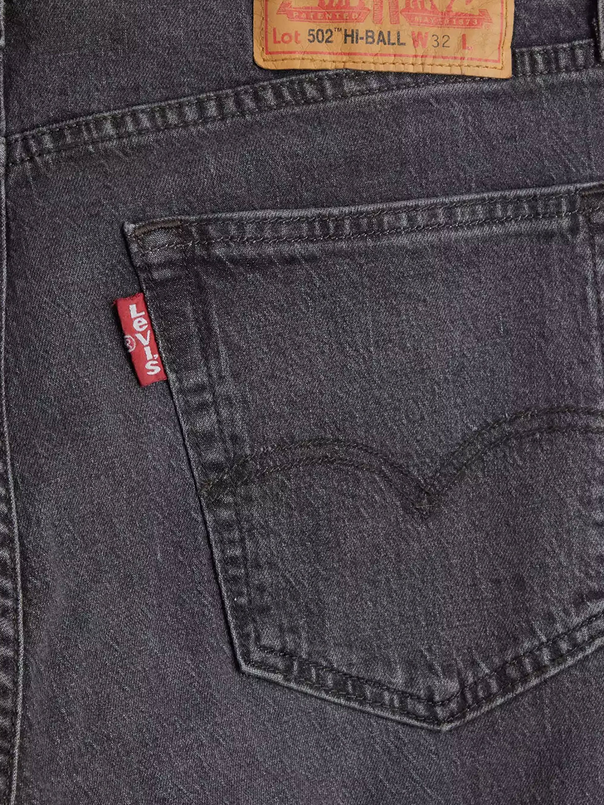 Pantalones Vaqueros Levis 502 Taper Hi Ball