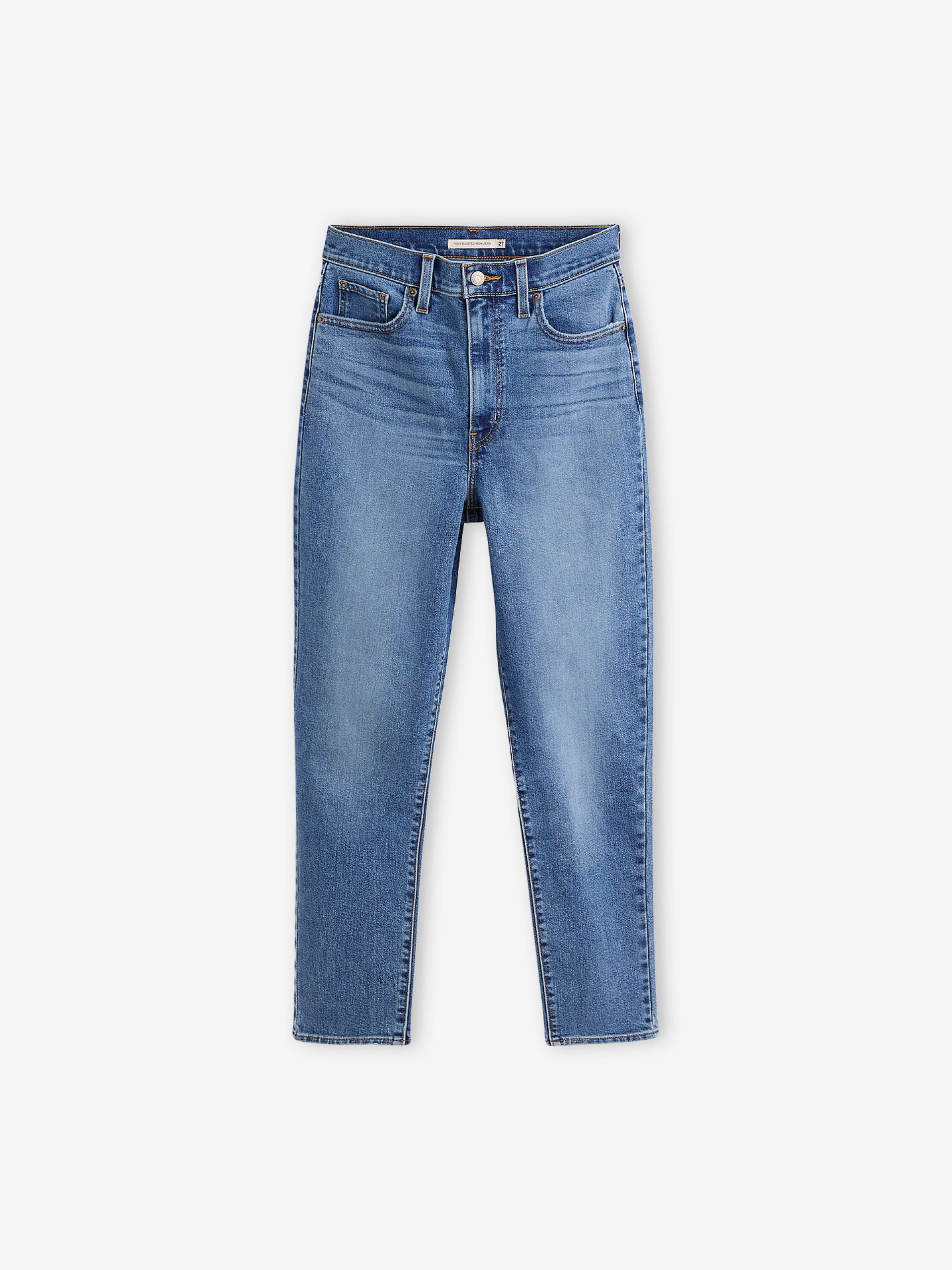 Calças de Ganga Levis High Waisted Mom