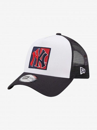 Boné New Era New York Yankees Team Patch Trucker Neyyan