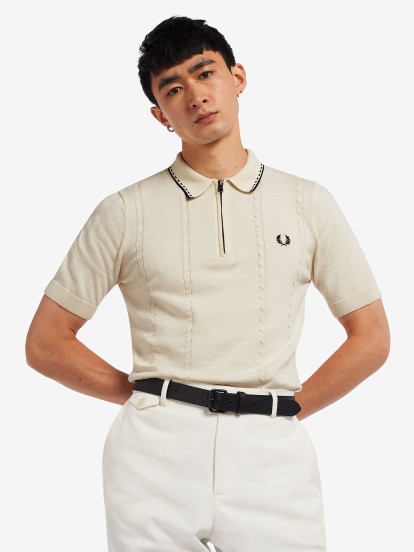 Fred Perry Zip Polo Shirt