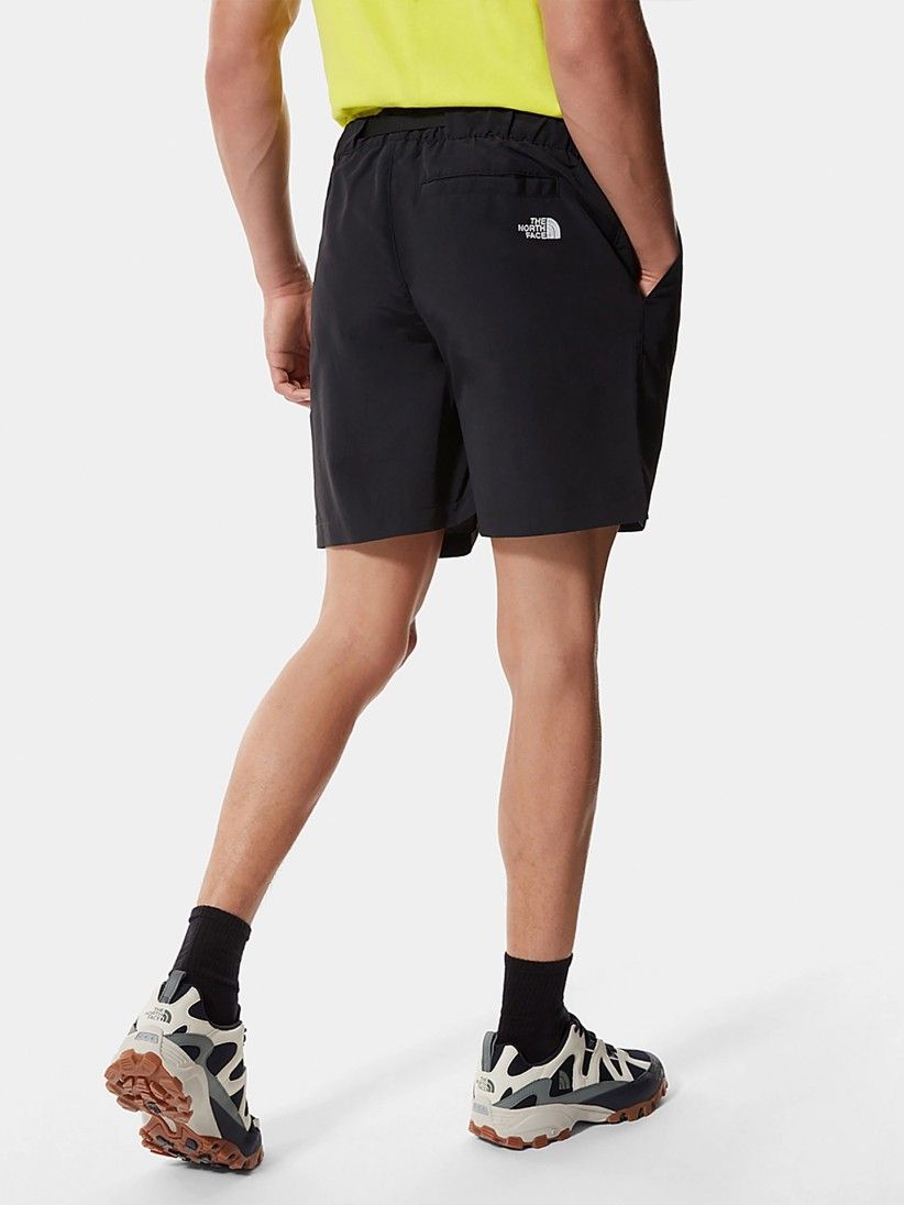 north face black box shorts