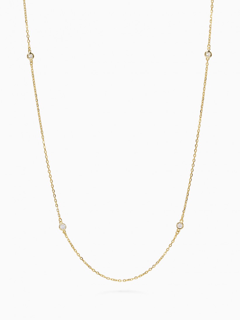 YDILIC Multiple Shine Gold Necklace