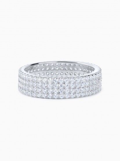 YDILIC Shine Bright Silver Ring