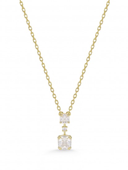 YDILIC Solitrio Pingente Gold Necklace