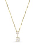 YDILIC Solitrio Pingente Gold Necklace