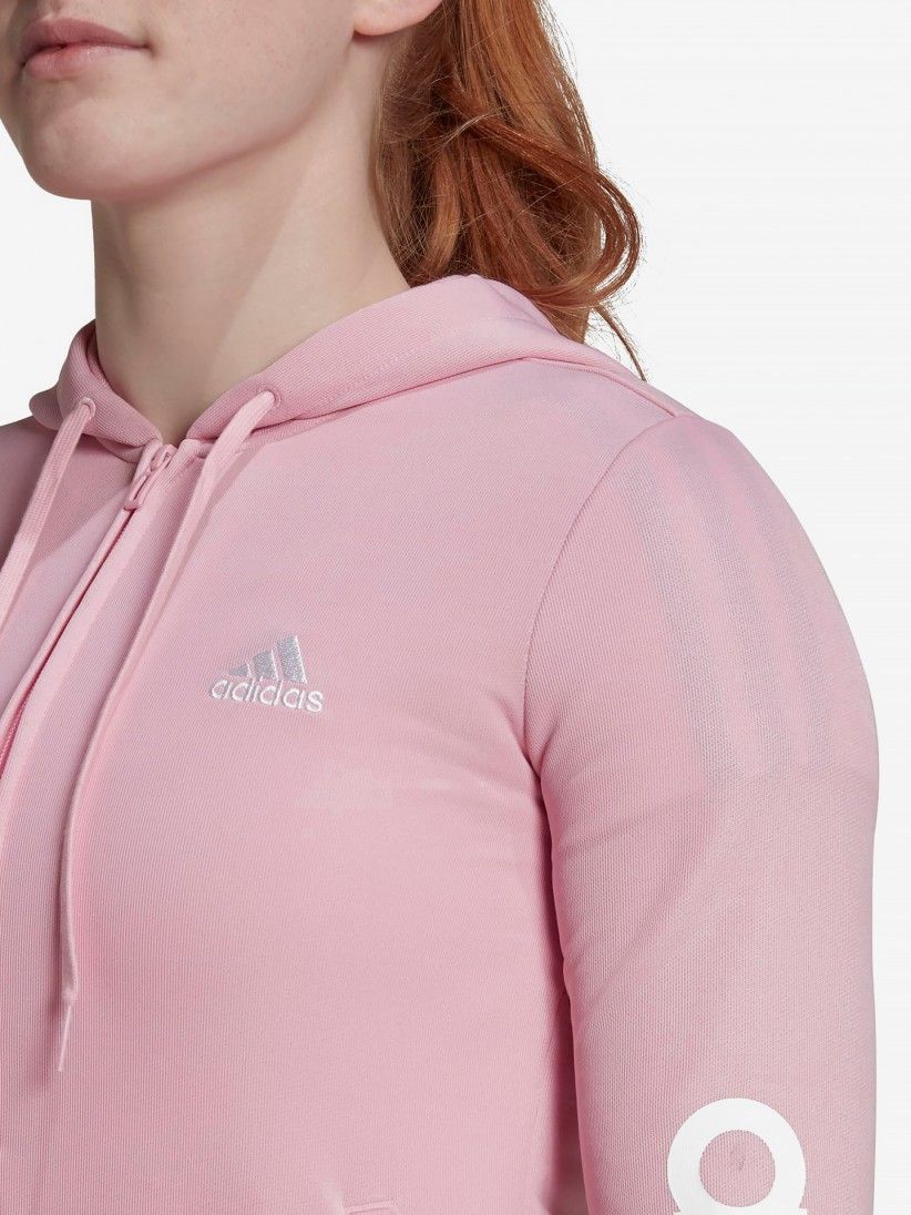 adidas Women's Essentials Linear Pullover Hoodie