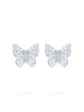 Pendientes YDILIC Butterfly Large Silver