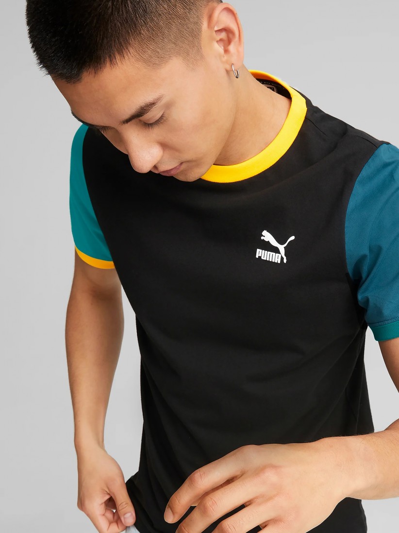 Anormal Relación obvio Camiseta Puma Classics Block - 535617-01 | BZR Online
