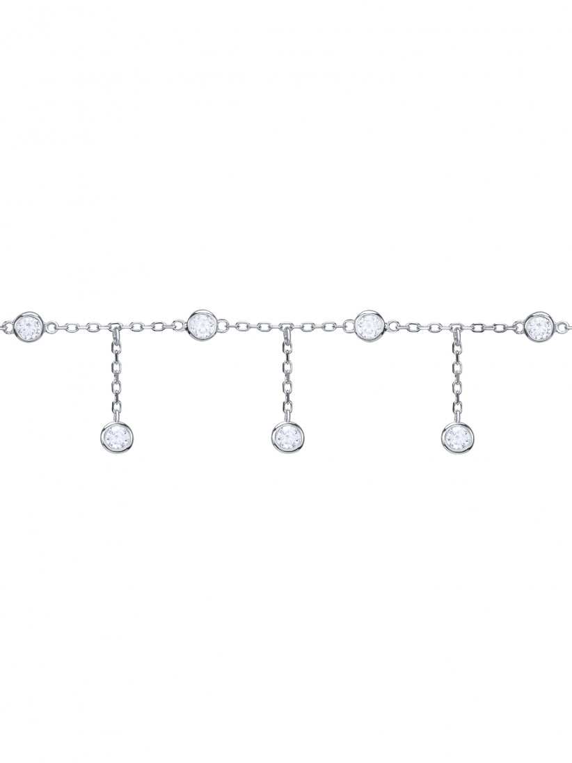 YDILIC Multiple Shine Silver Bracelet