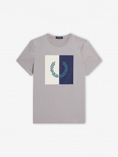 T-shirt Fred Perry Laurel Graphic