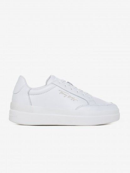 Tommy Hilfiger Signature Leather Sneakers