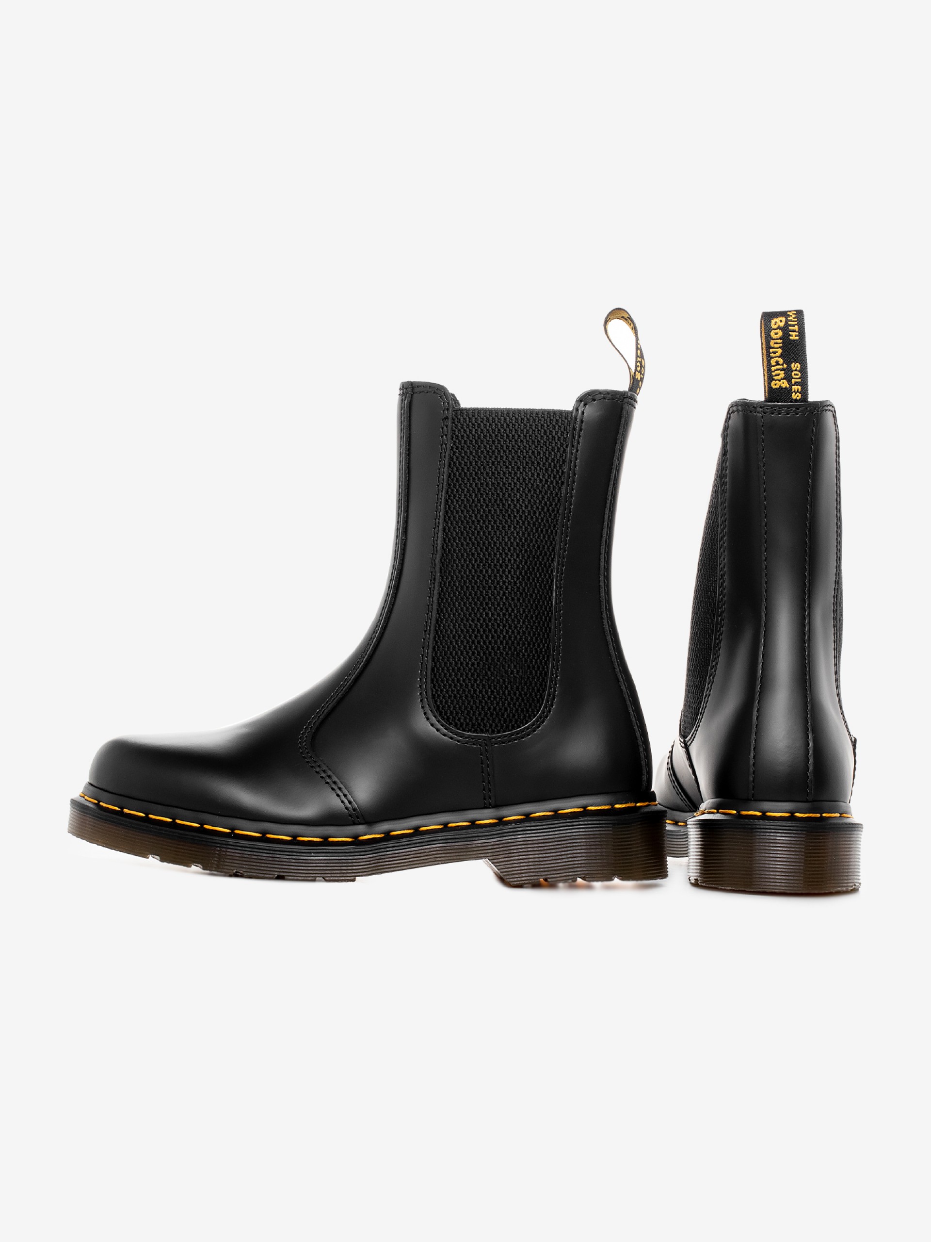 Dr. Martens 2976 Hi Smooth Leather Chelsea Boots