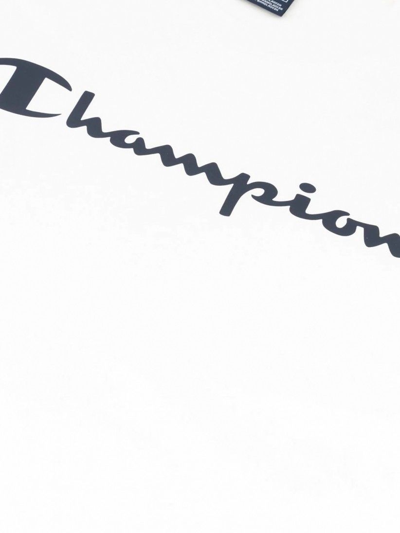 Camiseta Champion Script Logo Crewneck