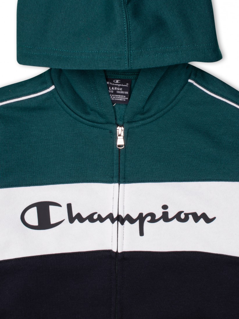 Fato de Treino Champion Legacy Colour Block Fleece Kids