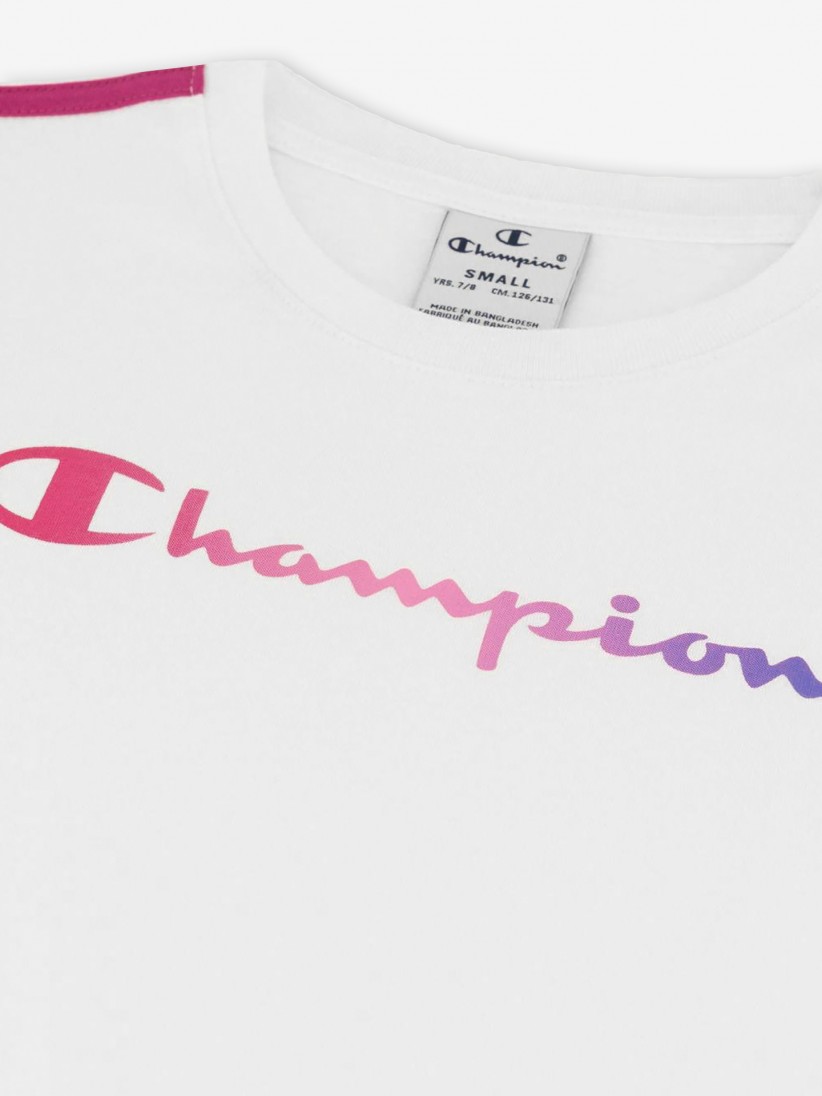 Champion Legacy Girls Vibrant Script Logo T-shirt