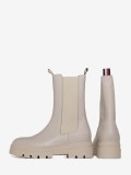 Tommy Hilfiger Leather Cleat Chelsea Boots