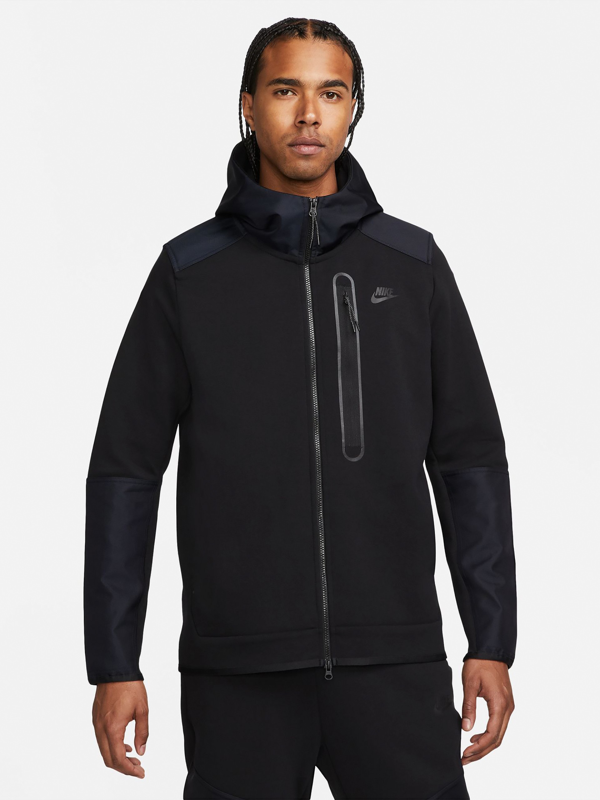 Hanorac Nike Sportswear Tech Fleece Hoodie White (DR6165-030) â Queens ð