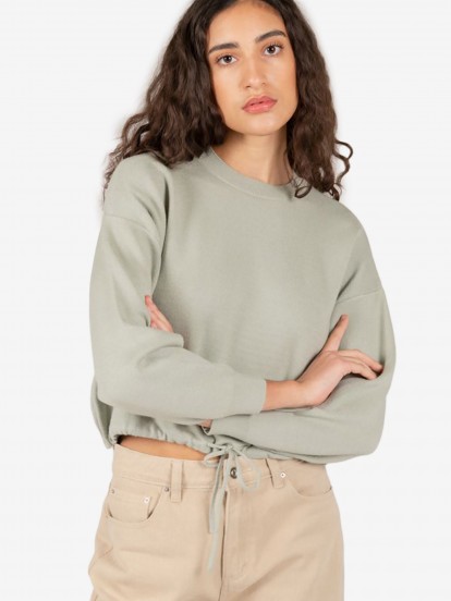 24 Colours Pullover Crop Sweater