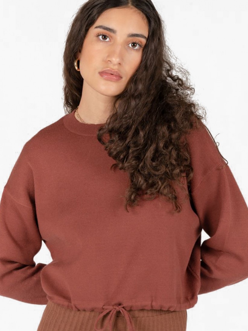 24 Colours Pullover Crop Sweater