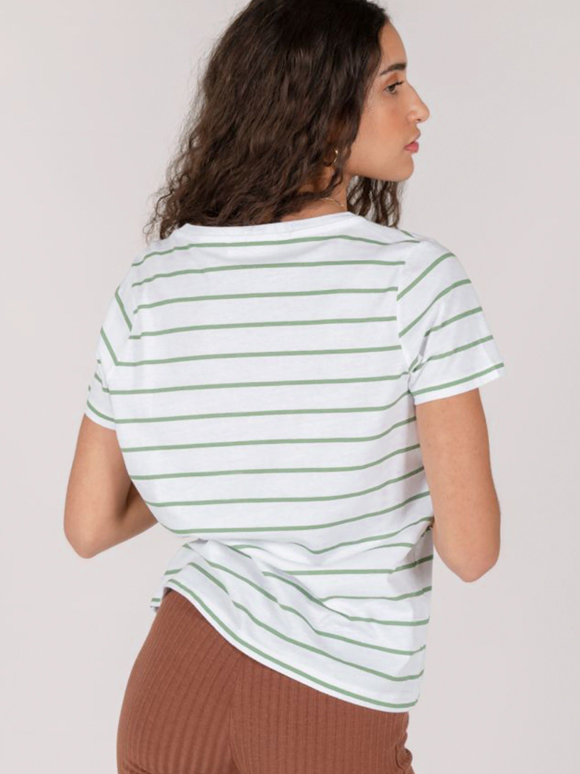 24 Colours Striped T-shirt